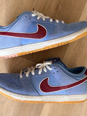 Nike SB Dunk Low Pro ‘Phillies’ Blue/Maroon Size 13
